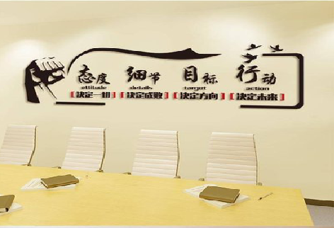 麻江企业文化墙主要展示什么？