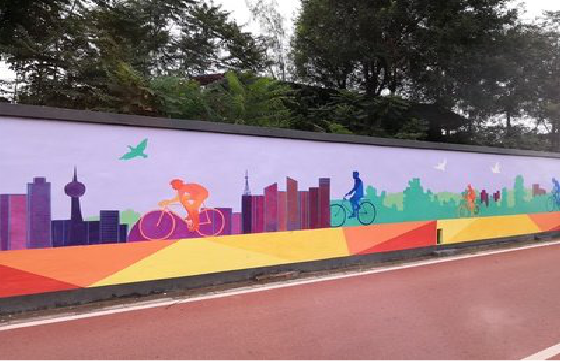 麻江墙体彩绘-围墙