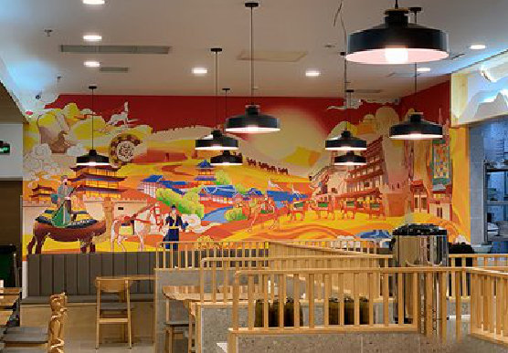 麻江商业空间彩绘介绍。